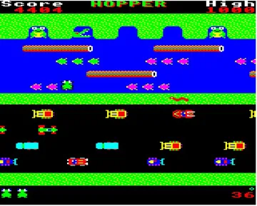 Hopper (1983)(Acornsoft)[h2] screen shot game playing